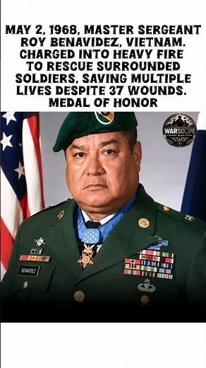 He Ran Into 6 Hours of Fire With Only A Knife | Roy Benavidez #WarHeroes #USArmy
