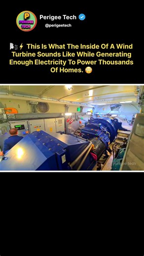 Inside a Wind Turbine Generating 2 MW of Power 😳⚡