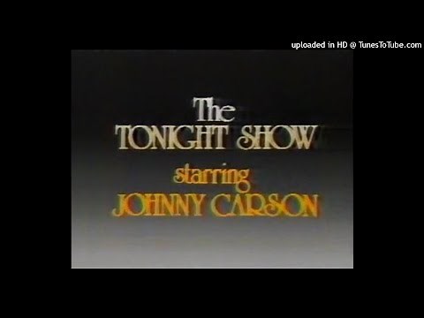 The Tonight Show Starring Johnny Carson Theme