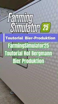 Tutorial map HofBergmann #farmingsimulator25 #landwirtschaftsimulator25 #gamingvideos #hofbergmann