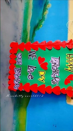 Creative Bulletin Board Ideas for Teacher's Day!