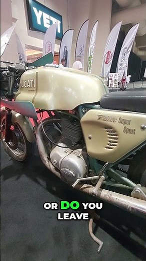 1974 750 Super Sport: Restore or Keep Original? #shorts