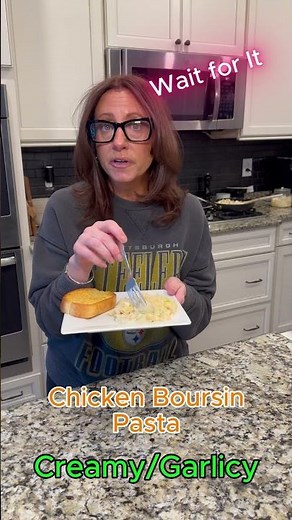 Quick & Easy Chicken Boursin Pasta | Creamy Weeknight Dinner | #ourfamilytableco