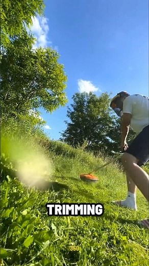 Turning Grass Trimmer into a Saw Blade