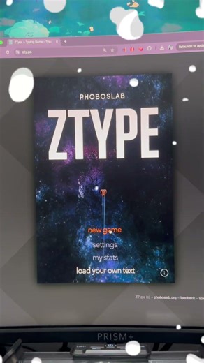 Train your typing speed while playing a game. #cureboredom #browsergame #freegames #games