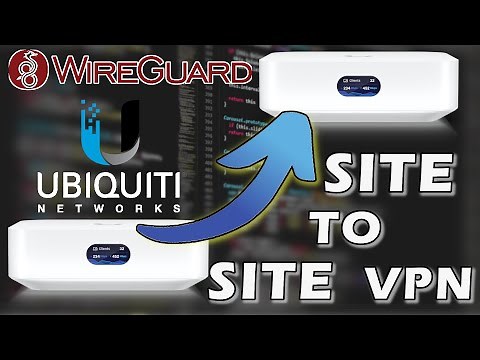UniFi - Site-to-Site VPN with WireGuard - Detailed explanation and instructions - Tutorial