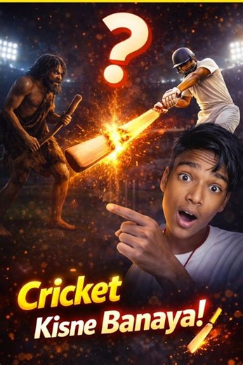 क्या Cricket किसी एक इंसान ने बनाया? 🤯 | Real Story of Cricket Origin! #Cricket #Facts