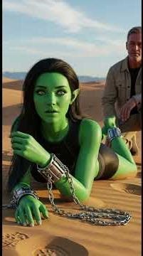 He Bought an Alien Slave Girl… But What He Did Next Shocked Everyone#shorts