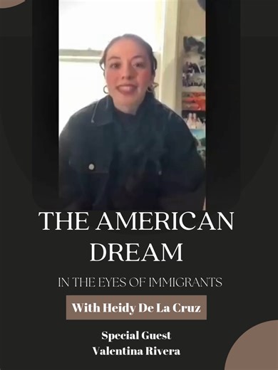 Valentina shares that she does remember a lot of her childhood in Colombia. Growing up in Colombia, she mentioned that she, her mom, and sister were privileged because her dad lived in the U.S. and was able to send them money, but obviously at a cost. Listen to more of Valentina's story on episode 126 of The American Dream in the Eyes of Immigrants Podcast! With Love, Heidy #colombia #ImmigrantStories #TheImmigrantExperience #changingthenarrative