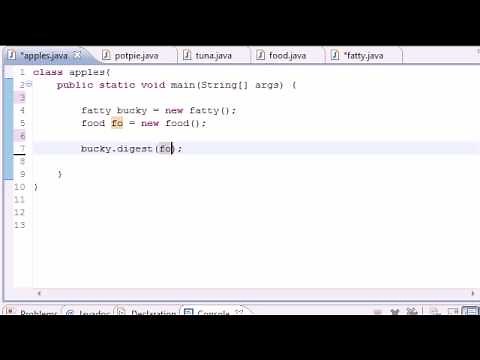 Java Programming Tutorial - 56 - Polymorphic Arguements