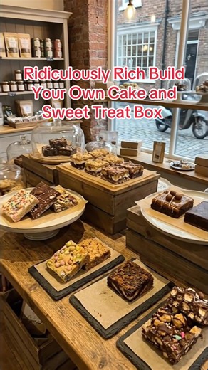 Create Your Own Cake and Sweet Treats Box for the Holidays