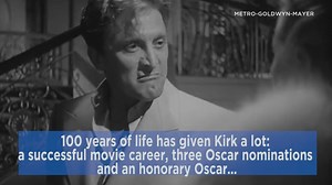 Actor Kirk Douglas reflects on life and his career as he turns 100 years old. http://abc7.la/2hgwBjc | ABC7