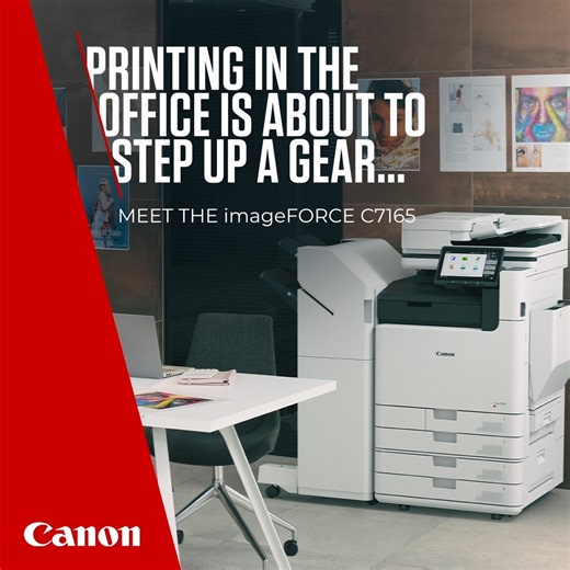 Big jobs, tight deadlines, high expectations… The Canon imageFORCE C7165 is built to handle it all. 🖨️​ It’s energy-smart, security-savvy, and delivers prints so sharp they’ll make your marketing pop, all while keeping your costs in check and your data safe.​ Now, for a limited time only, you can bring this powerhouse to your office with an exclusive one-time offer.​ Discover every standout feature and claim it today: https://canon.sm/4lAAePD #CanonME​ مهام كثيرة، مواعيد نهائية ضيقة، توقعات عال