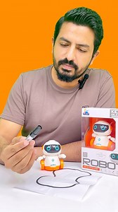 𝗟𝗶𝗻𝗲 𝗙𝗼𝗹𝗹𝗼𝘄𝗶𝗻𝗴 𝗠𝗶𝗻𝗶 𝗦𝗺𝗮𝗿𝘁 𝗥𝗼𝗯𝗼𝘁 𝗪𝗶𝘁𝗵 𝗟𝗘𝗗 𝗟𝗶𝗴𝗵𝘁 & 𝗠𝘂𝘀𝗶𝗰 Equipped with LED lights and music, this little robot follows lines with precision and style. A fantastic way to spark curiosity and creativity in young minds! 𝗦𝗵𝗼𝗽 𝗡𝗼𝘄: https://t.ly/yay1l . . . . #SmartRobot #STEMToys #InteractivePlay #FunForKids #KidsToys #onlineshopping #Pakistan #toycompanypk #cashondeliverypakistan | Toy Company