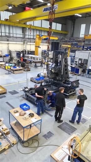 Building the HELLER F 6000 – Inside the Assembly of the New 5‑Axis Machining Centre #5axiscnc