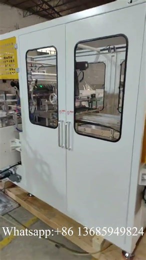 Automatic double stacks napkin tissue paper packaging machine #shorts