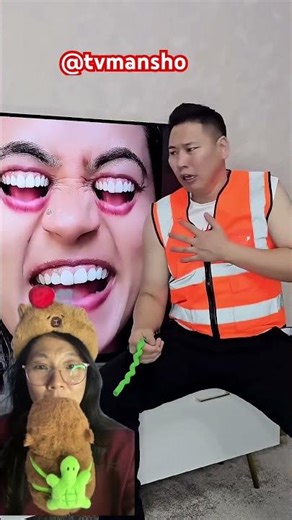 Balon di tiup kaget banget banyak mulutnya‼️😱😭😨@tvmansho