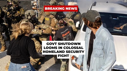 Govt Shutdown Looms in Colossal Homeland Security Fight ---------------------- trending news top today updates right now posted 1 min ago breaking hour latest, happening now, update 2026 headline USA stories current headlines today. #tiktoknews #breakingnews #trending #fyp.