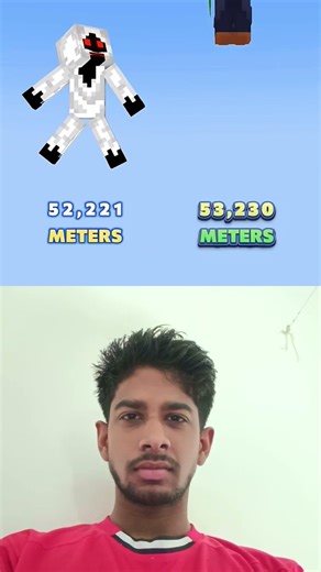 Help Herobrine To Power Up And Jump The Highest Points. #minecraft