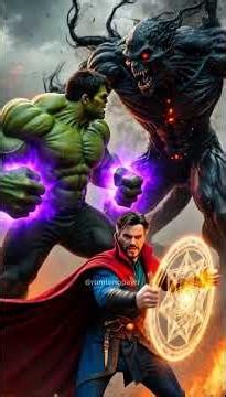 Hulk And Doctor Strange PART 1 #hulk #shortsvideo #avangers #doctorstrange