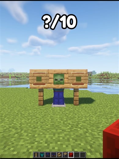 Minecraft Zombie Scarecrow Build Ideas