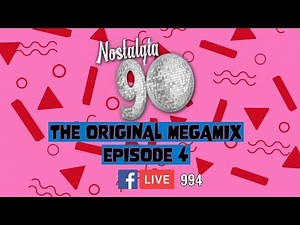 Nostalgia 90 - Megamix 4 - Dance anni 90 Best of 90s 90er Dj Set 90-e anos 90 italodance eurodance