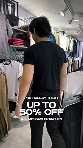 Holiday shopping starts now!🎄 Score up to 50% off your Mossimo must-haves today. Available in all Mossimo stores nationwide. Limited stocks only! Shop now! 🛍 | Mossimo