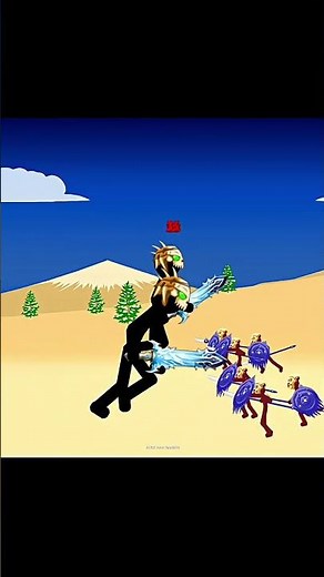 Savage Spearton Can Beat Mighty Sword Giant #stickwarlegacy #shorts