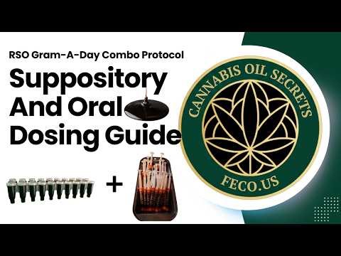 RSO Dosing Guide: Suppository & Oral Applicator Gram-A-Day Combo Protocol