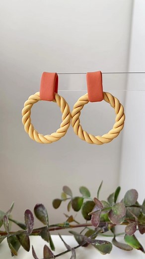 Handmade Polymer Clay Earrings Tutorial