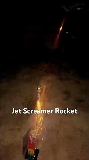 World Class Fireworks Jet Screamer Rocket