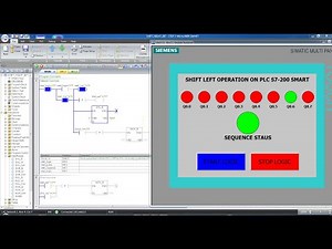 PLC S7-200 Smart basic programming Shift Byte