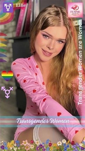 Ellie – Stunning Trans Beauty 👑🏳️‍⚧️ #shorts #transgender #viral