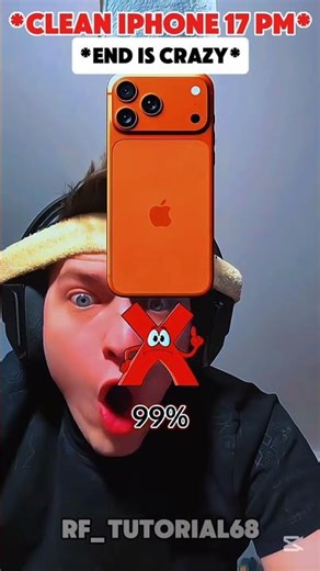 Trying Clean iPhone 17 PM Filter😊💕 | RF_Tutorial68💝 | #filters #tutorialfilter #shorts