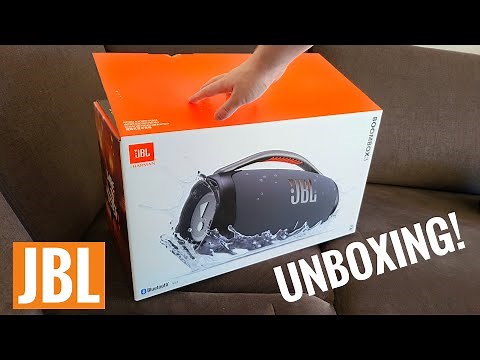 JBL Boombox 3 UNBOXING | biggest WATERPROOF Bluetooth SPEAKER 2022!!!