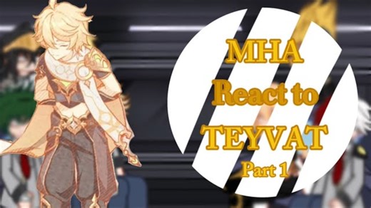 2X __ MHA react to TEYVAT __ PART 1 __ MHA X GENSHIN CROSSOVER
