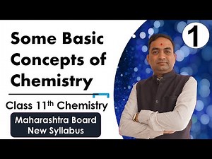 Some Basic Concepts of Chemistry Class 11th Part 1