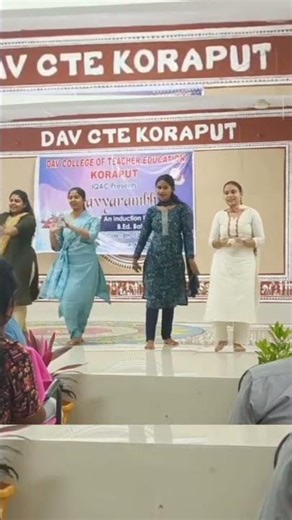 INDUCTION PROGRAMME ✨......#inductionprogram #navyarambh