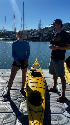 Come on down to the dock today! Tess and Finn are waiting to help you get out there 😉 GORGEOUS weather today and tomorrow!!! ☀️ 🌊 ☀️ | Sea Trek Kayak and SUP Center