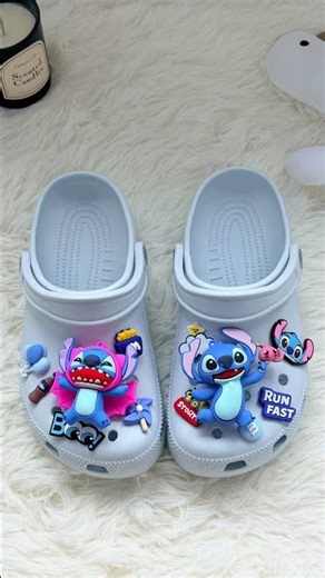 #croccharms Blue Alien Crocs 💙✨So cute & playful!