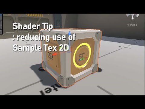 Shader Tip : Reducing use of 'Sample Texture 2D'