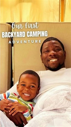 🚨“Our First Backyard Camping Adventure” on YouTube now!
