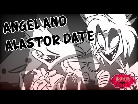 ANGEL AND ALASTOR DATE / (Angel, Alastor, Tom) Hazbin Hotel Fan Storyboard