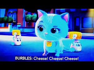Buddy and the Burbles Attack (with "Moon Walk" Track)-SuperKitties Burble Bungle Scene
