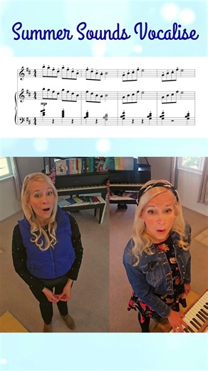 "Summer Sounds Vocalise" (Duet) #vocalexercise