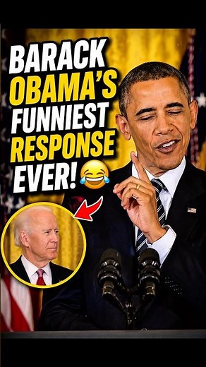 Barack Obama’s Funniest Response 😂