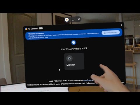 First Look at PC Connect on Galaxy XR