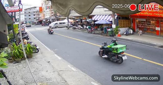【LIVE】 Live Cam Patong - Nanai Road | SkylineWebcams