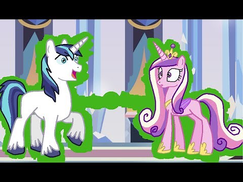 Shiniing armor/Princess Cadence body swap comic dub