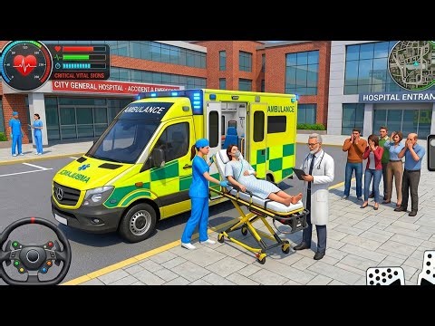 Ambulance City Rescue Simulator 3D Game - 911 Us Emergency Ambulance | New Hospital 2026